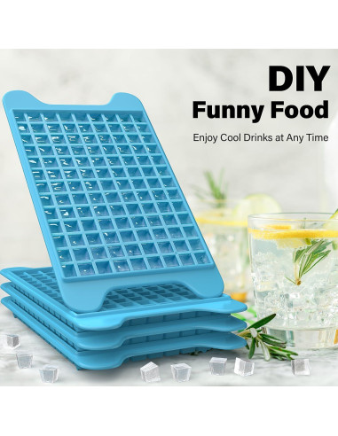 Bandeja de Hielo Mini FDDBI con Contenedor - 117 Cubitos