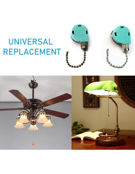 Interruptor de cadena YukiHalu ZE-268S6 3 velocidades 4 cables