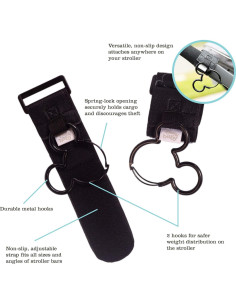 Organizador Universal para Carriolas J.L. Childress Mickey Negro 2