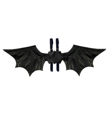 Ala de Diablo de Imitación Cuero ATEKATAC 99.8 cm Negra