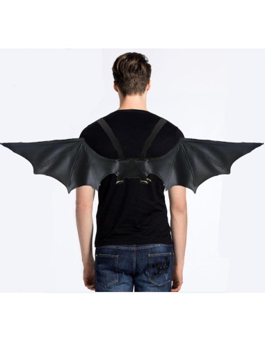 Ala de Diablo de Imitación Cuero ATEKATAC 99.8 cm Negra