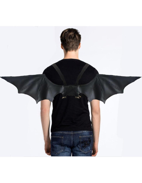 Ala de Diablo de Imitación Cuero ATEKATAC 99.8 cm Negra