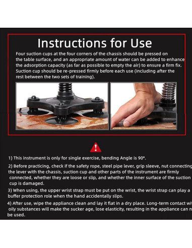 Entrenador de Lucha de Brazos YoeDirect 20.41-22.68kg