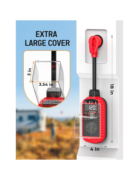 Protector de Sobretensión RV Docusvect 30A 10,000J IP67