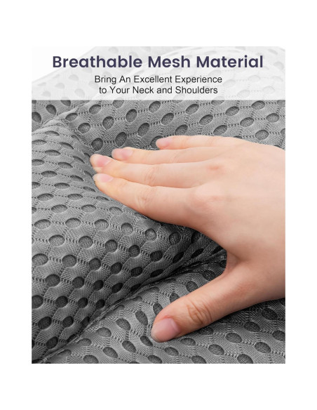 Almohada de Baño MTDLYICE Gris 42x44cm con Ventosas