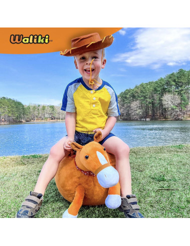 Pelota Saltarina Waliki 43cm para Niños 3-5 años - Caballo