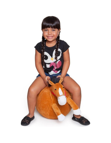Pelota Saltarina Waliki 43cm para Niños 3-5 años - Caballo