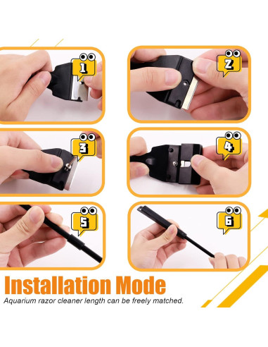 Kit de Herramientas para Acuascaping Rustark 13 Piezas Acero Inoxidable