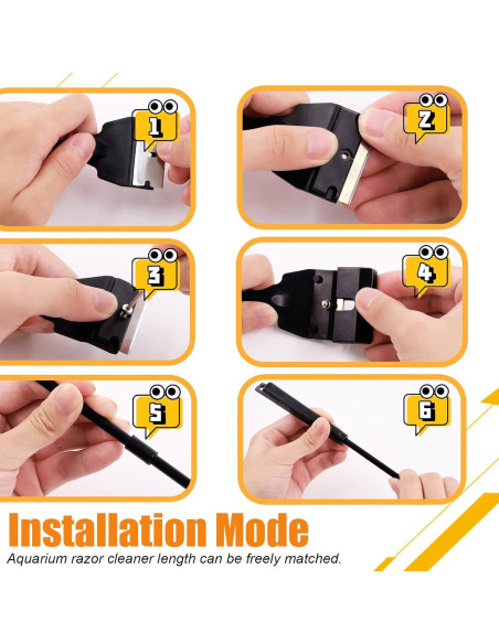 Kit de Herramientas para Acuascaping Rustark 13 Piezas Acero Inoxidable