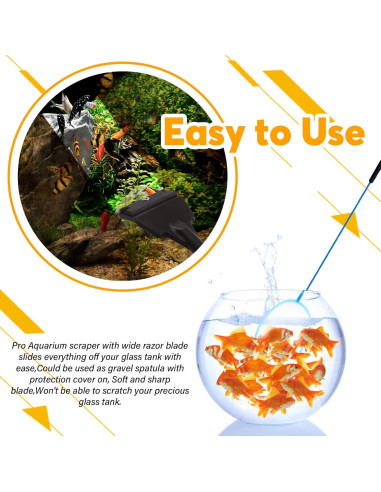 Kit de Herramientas para Acuascaping Rustark 13 Piezas Acero Inoxidable