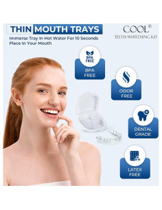 Bandejas Moldables para Blanqueamiento Dental Cool Teeth 6 Piezas 2