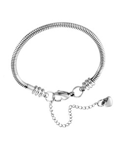 Pulsera Charm Ajustable KunBead 17 cm Acero Inoxidable
