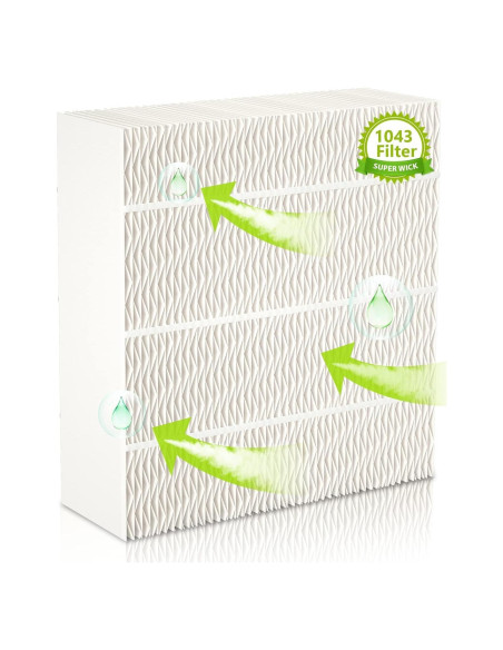 Filtro de Humidificador Super Wick 1043 Evershow Compatible