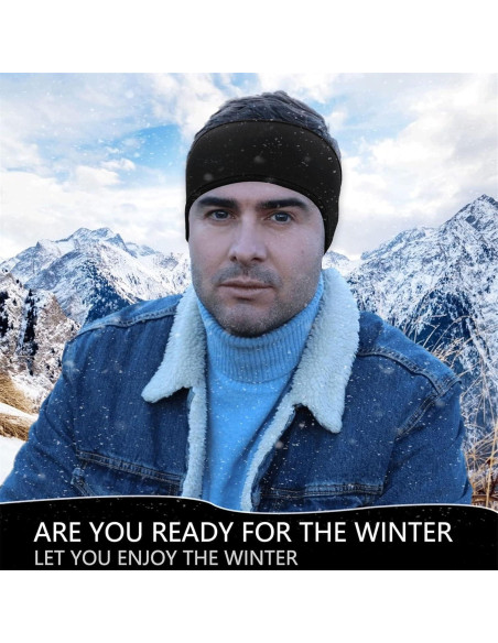 Cinta para Orejas de Invierno Linlook - 2 Paquetes Térmicas