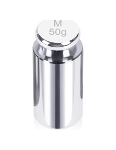 Pesas de Calibración QP 50g Acero Inoxidable Clase M1 OIML