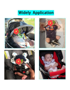 Almohada de Soporte para Cabeza Bebé Oso - Lavable 2