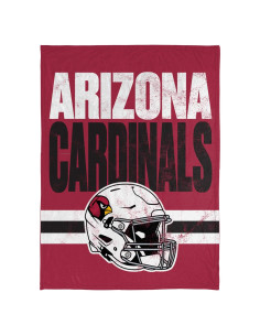 Manta de Felpa Suave FOCO NFL Arizona Cardinals 127x152 cm