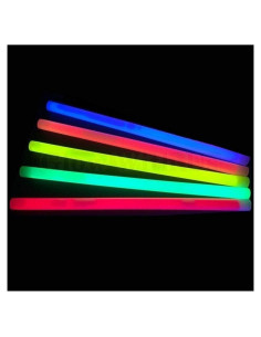 Palos de luz jumbo GlowWithUs 12" 10 unidades variados