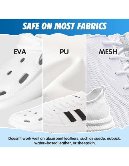 Kit de Limpieza de Zapatos Blancos GLOWPOINT 200 ml con Cepillo