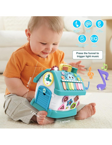 Juguete Educativo Musical 8 en 1 Ming You para Bebés 1 Año