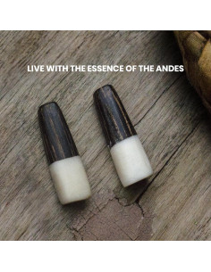 2 Pipas Miniatura Ecológicas Tesoro de los Andes - Hechas a Mano 2