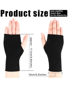 Guantes de Protección Solar UV Bememo para Mujeres - 4 Paquetes 2