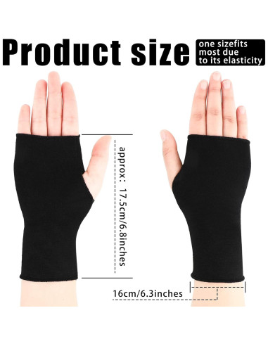 Guantes de Protección Solar UV Bememo para Mujeres - 4 Paquetes