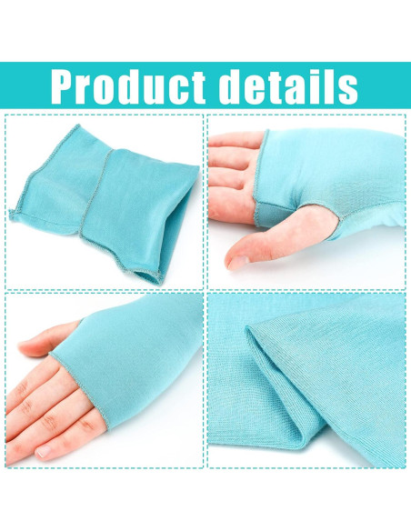 Guantes de Protección Solar UV Bememo para Mujeres - 4 Paquetes