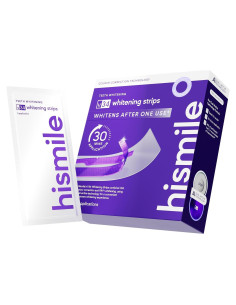 Tiras Blanqueadoras Hismile V34 - 14 Aplicaciones Efectivas