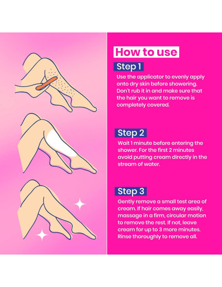 Crema Depilatoria Vegana WooWoo 100 ml - Sin Irritación