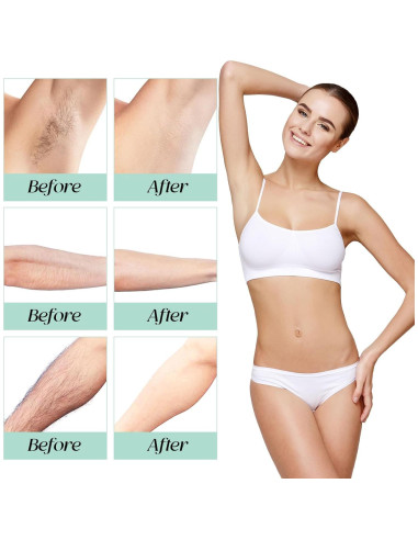 Crema Depilatoria SYABO 150ml x 2 para Piel Sensible - Bikini, Piernas, Axilas