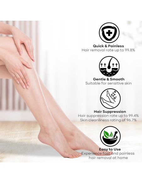 Crema Depilatoria SYABO 150ml x 2 para Piel Sensible - Bikini, Piernas, Axilas