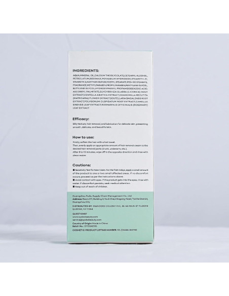 Crema Depilatoria SYABO 150ml x 2 para Piel Sensible - Bikini, Piernas, Axilas