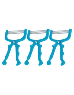 3 Piezas Removedor de Vello Facial FOMIYES con Resorte Manual