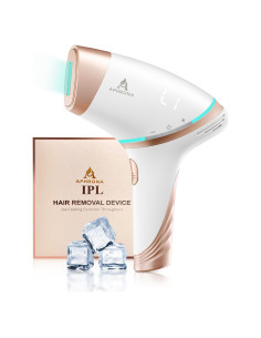 Aphrona Eliminador de Vello IPL | Seguro y Efectivo | 500,000 Destellos