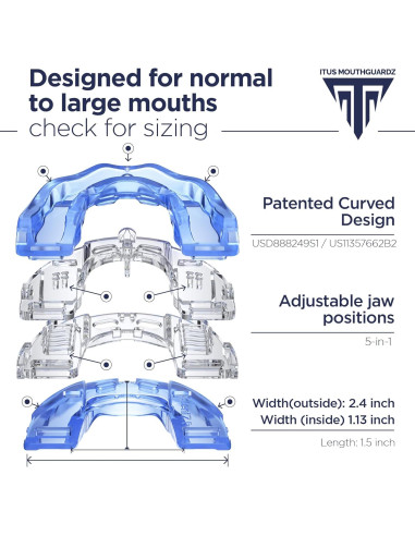 Protector Bucal Antisnore SilentZPro Itus Ajustable 108g