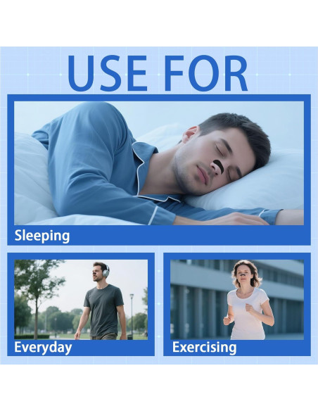 Tiras Nasales Atléticas WLTHO 50ct Fuerza Extra para Ronquidos