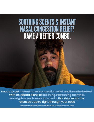 Tiras Nasales Breathe Right Extra Fuerte Mentol 26 Unidades