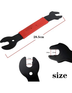 Llave de Pedal Doble Cara Nainsect 15/16/17mm para Bicicleta 2