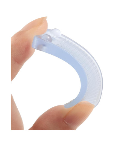 Paquete de 6 cuñas niveladoras ZZRANYE transparentes antideslizantes