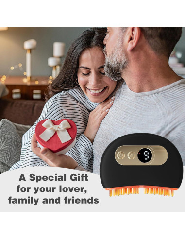 Masajeador TMJ Portátil Derggzey con Calor y Vibración