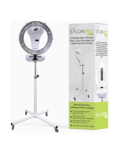 Procesador de Color de Cabello Infrarrojo SalonPro Blanco