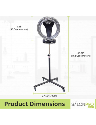 Procesador de Color de Cabello Infrarrojo SalonPro Blanco