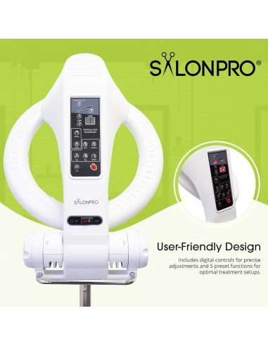 Procesador de Color de Cabello Infrarrojo SalonPro Blanco