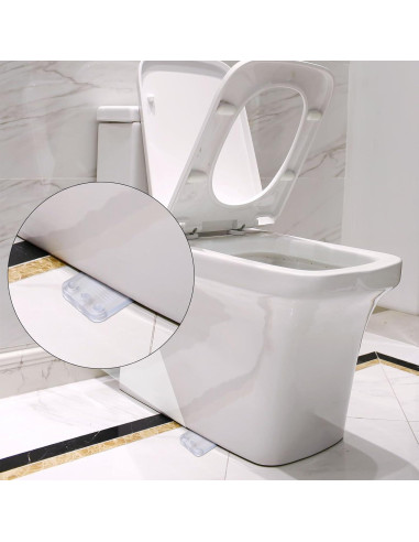 Paquete de 6 cuñas niveladoras ZZRANYE transparentes antideslizantes