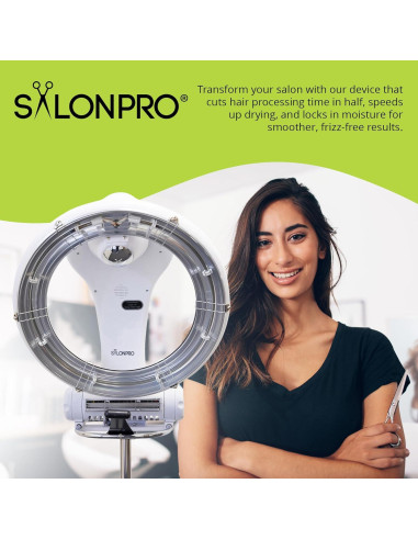 Procesador de Color de Cabello Infrarrojo SalonPro Blanco