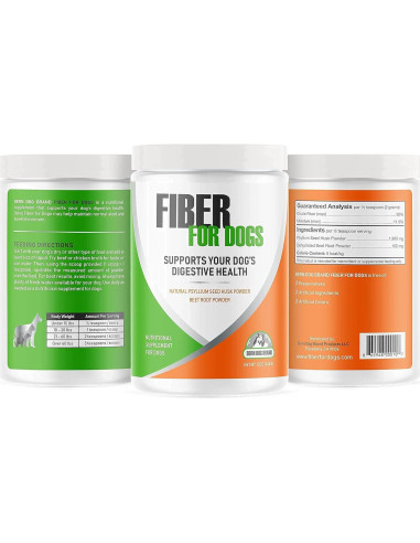 Fibra para Perros Bern Dog 340g - Polvo Natural para Digestión