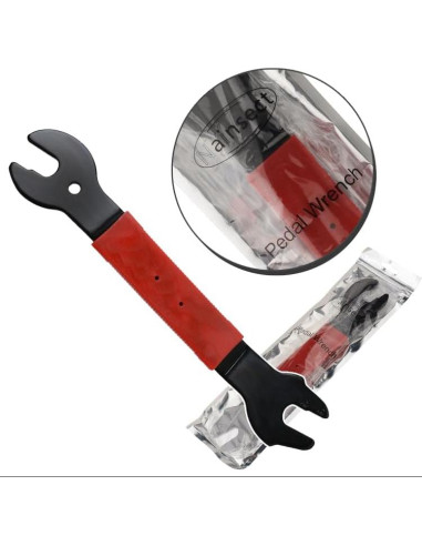 Llave de Pedal Doble Cara Nainsect 15/16/17mm para Bicicleta