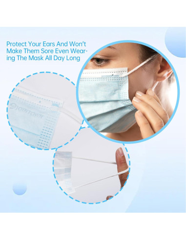 Mascarillas Quirúrgicas Jointown ASTM 2, 2000 Unidades, Azul