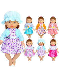 6 Conjuntos de Ropa para Muñeca Bebé 30-35 cm - Chenghai 2